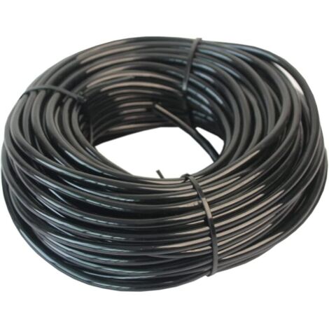 Conduites d'eau d'arrosage automatique 4mm/7mm Irrigation Système Micro Tuyau pour Fleurs, Plantes, Bonsaï, Jardin et Terrasse, 30m