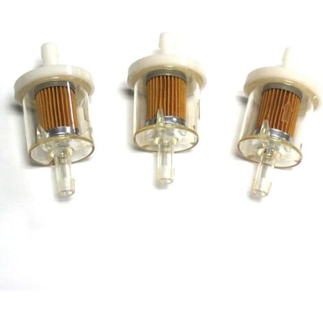 3 x Filtre à Carburant Essence Filtre Tondeuse autoportée tracteur à pelouse nombreuses moteurs 691035 Remp 493629 695666 (1/3)