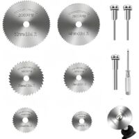 6 Pieces Cutting Discs for Tools, Rotary Tool Cutting Discs, Mini Circular Saw Blade, Diamond Cutting Disc, Compatible for Cutting Wood, Plastic, Metal and Fibres