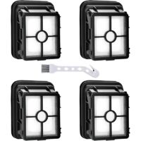 Accessoires pour Bissell Crosswave 3 en 1, 4 pièces 1866F Crosswave Filtre de rechange pour Bissell 17132 et Pet Pro 2225N, filtre pour aspirateur eau et poussière pour Bissell