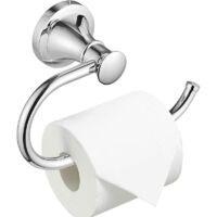 Polished Chrome Toilet Tissue Paper Holder Polished Chrome Bathroom Accessories Toilet Roll Paper Hanger, Wall Mounted, Rustproof