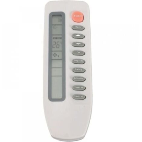 Convient pour la télécommande de remplacement du climatiseur Midea modèle R71a/e R71/e R71a/ce R71/ce