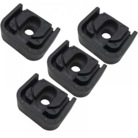 4 Pièces Coussin Amortisseur De Choc Pour Climatiseur Supports En Caoutchouc Pour Climatiseur Embouts En Caoutchouc Pour Support De Bélier Climatisation Centrale Capacitance Base (1/4)