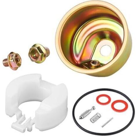 Kit carburateur pour moteurs Honda avec cuve aiguille flotteur joint joint broche compatible pour Honda GX120 GX160 GX200 GXV120 GXV140 GXV160 (1/4)
