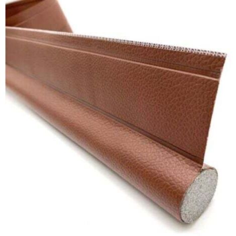 2 joints de bas de porte marron, isolation phonique, fente de pare-brise, isolation thermique, bandes anti-poussière et anti-insectes (1/4)