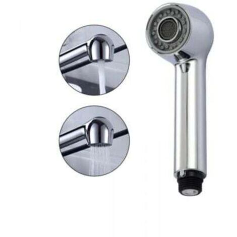 Douchette de Robinet Chromé Douche d'Evier avec 2 Types de Jet Tête de Douche pour Robinet Mitigeur Cuisine (1/4)