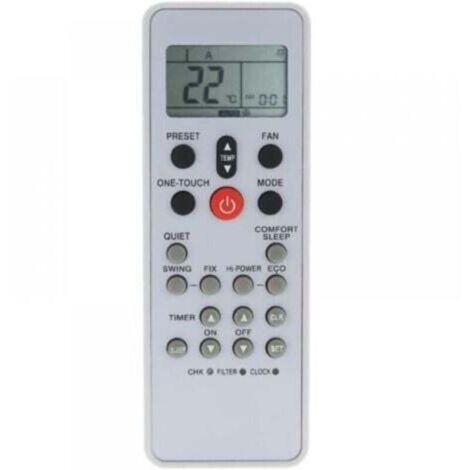 Télécommande Climatiseur Toshiba Télécommande de Remplacement pour Climatiseur Toshiba WC-L03SE (1/4)