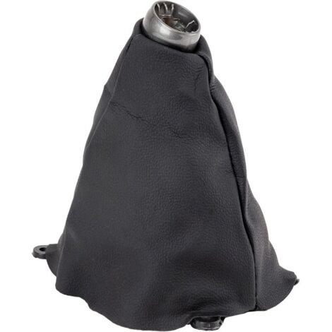 Origen Soufflet de levier de vitesse en simili cuir noir pour Honda Civic. Parfait pour le remplacement du soufflet d'origine (1/2)
