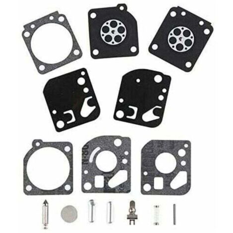 15pcs RB-29 Carburateur Kit de Réparation Membrane Joints Tronconneuse pour ZAMA C1U,Homelite UT-20004-A-B UT-20024-A-B UT-20044-A-B,Ryobi 26cc&30cc (1/4)