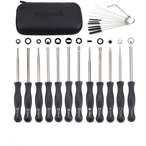 Lot de 12 outils de réglage de carburateur avec scredrivers acircle pour petit moteur 2 temps pour Husqvarna pour STHIL pour tronçonneuse ECHO (1/4)