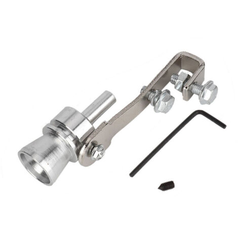 Sifflet D'échappement, Valve de Réduction de Pression de Tuyau D'échappement, Valve Universelle de Réduction de Pression D'échappement de Type Klaxon D'alliage D'aluminium de (M). (1/4)