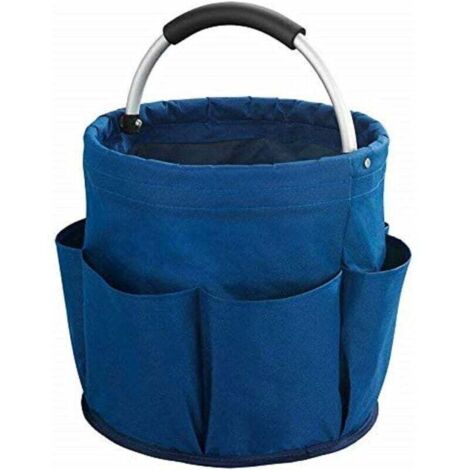 Panier universal p produits d’entretien, Polyester, 28 x 26.5 x 28 cm, Bleu (1/3)