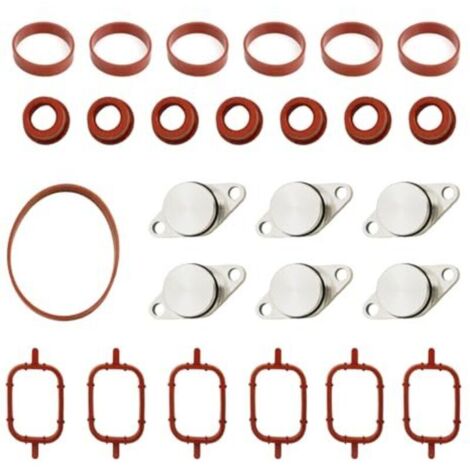 Kit de suppression du collecteur d'admission 6 x 33 mm M57 M57N M57TU M57TUD20 11612245439 pour E39 E60 E61 E46 E38 E53, joints d'admission M457 (6x33)