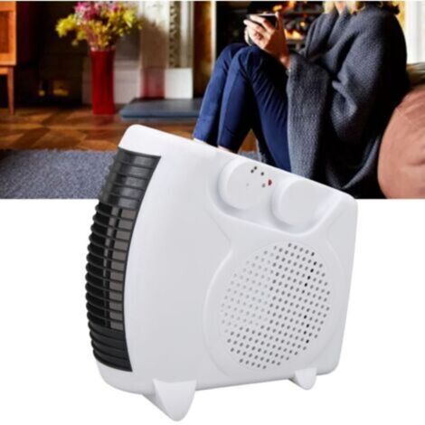 Chauffage soufflant Portable, chauffage rapide, température réglable, Mini radiateur pour la maison et le bureau, AC (1/4)