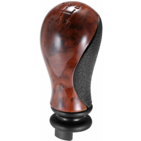 Pommeau de levier de vitesse de voiture 5 vitesses manuel adapté pour Citroen C5 C2 C3 C4 C3 Sax Xsara Xantia Picasso 99-08 PICASSO Pluriel 99-10 - marron Autres pièce de rechange pour voiture (1/4)