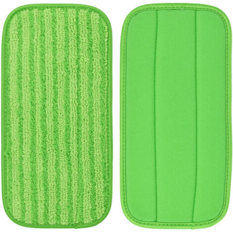 2 pièces chiffon de nettoyage de remplacement chiffon de vadrouille pour Swiffer Wetjet balayeuse humide sec sol vadrouilles tampons collants pièces accessoires vert