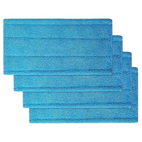 4 Lingette Reutilisable pour swiffer wetjet Serpillières Remplacement wetjet Balai Spray Lavable en Machine (4) (1/4)