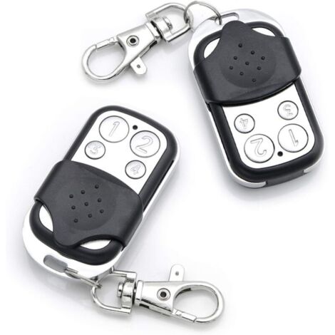 Porte de Garage Gate Transmitter Télécommande pour NOVOFERM NOVOTRON 502/504/512/522/524 Fréquence 433,92 MHz,télécommande et émetteur mural pour motorisations (2 Pieces)