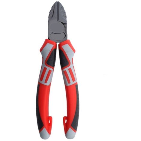 Coupe-fil multifonctionnel de qualité industrielle, pince à bec pointu, pince diagonale, tête de pince épaissie, acier au chrome vanadium décentré (1/3)