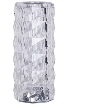 Lampe en Cristal LED 16 Couleurs avec Télécommande - 4 Modes USB, Table Tactile RGB, Lumière d'Ambiance Rechargeable pour Chambre (1/4)