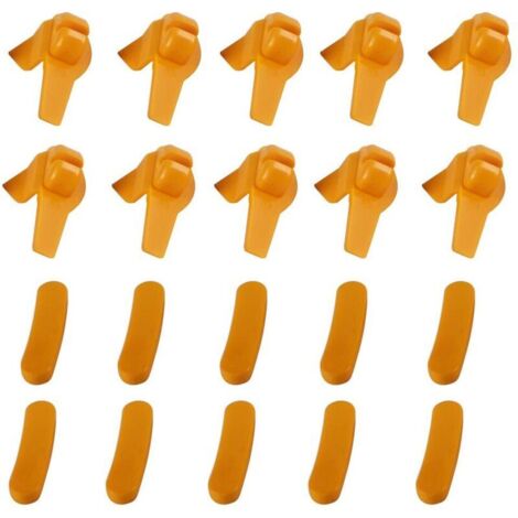 ,Support de changeur de pneus, 20 pièces, tête de démontage, insertion de canard, protecteur de jante