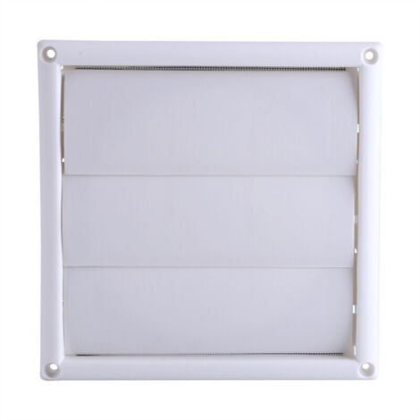1 PC évent en Plastique avec Filet Nouveau Couvercle de Grille 3 Volets Grille de Ventilation de Conduit Mural pour Couvrir les Ouvertures de Plafond(15 15CM) (1/4)