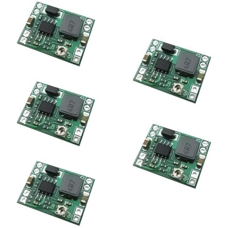 Pièces MP1584EN DC-DC Module Abaisseur Réglable, Buck Converter 24V à 12V 9V 5V 3V, Convertisseur 4.5V-28V à 0.8V-20V de Tension 3A pour Arduino LED DIY Électronique Caméra Véhicule Drone Compact