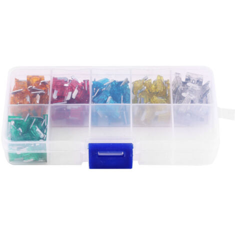 Kit d'assortiment Automobile 120 Pièces 5A-30A, pour Voiture, Camion, SUV, Comprend un Kit pour l'entretien et les Réparations Automobiles, Ensemble Essentiel.