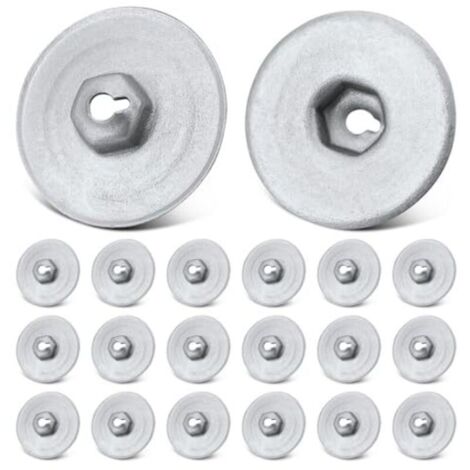 Kit de fixation pour écrous isolants de protection thermique - Rondelles de serrage de soubassement de voiture pour BMW Mini Série 1-7 X1-X7, rondelles de serrage (ø30 mm, 20 pièces) (1/4)