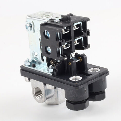 Pressostat de contrôle du compresseur d'air 90-125 psi à port unique robuste 26 A remplace