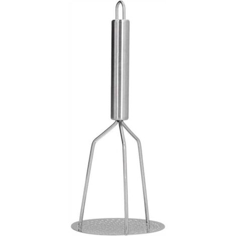 Presse-purée,Professionnel En Acier Inoxydable,Presse-légumes,polyvalent Avec Grande Plaque De Presse Ronde,Pommes De Terre En Acier Inoxydable Gadget De Cuisine Et De Cuisine Confiture L (1/4)