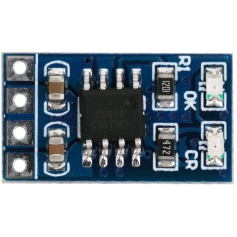 Module de Contrôleur de Panneau Solaire MPPT, 1A 4.46.5V Entrée, 4.2V Sortie, 18650 LiPo Li-ion Module de chargeur de batterie au lithium Protection de charge de batterie Fonctions (Sans Pin) (1/4)