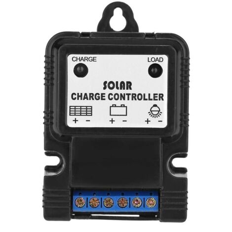 6V / 12V 3A Régulateur de Charge Solaire Contrôleur solaire en plastique Contrôleur panneau solaire portable Régulateur de contrôleur d'énergie avec indicateur à LED Nouvel outil de protec