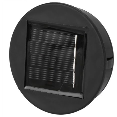 Dessus de remplacement de lumières solaires, dessus de lanterne solaire en plastique 7lms pratique pour le jardin pour la cour