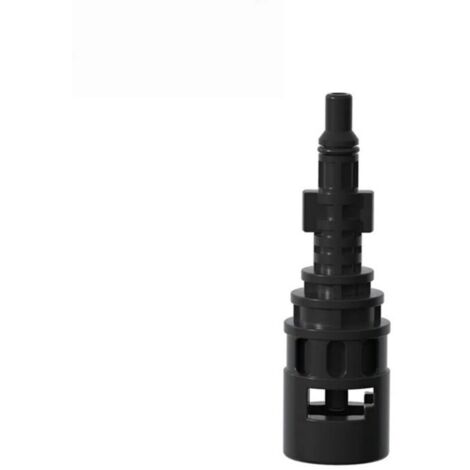 2 Pièces Adaptateur de Conversion pour Nettoyeur Haute Pression Connecteur de Couplage pour Karcher Lavor 124 X 24,5 Mm Noir (1/4)