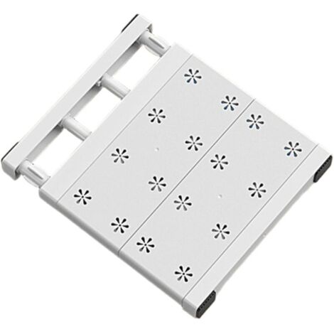 Étagère de casier de Tension réglable pour placards et armoires, Porte-Tension extensive Lourde avec Chargement Stable pour Le Stockage RV, l'organisateur Chaussures et la bibliothèque (1/4)