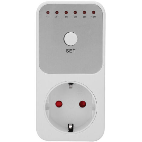 Minuterie prise de courant interrupteur Plugin compte à rebours minuterie interrupteur contrleur prise ue 230V