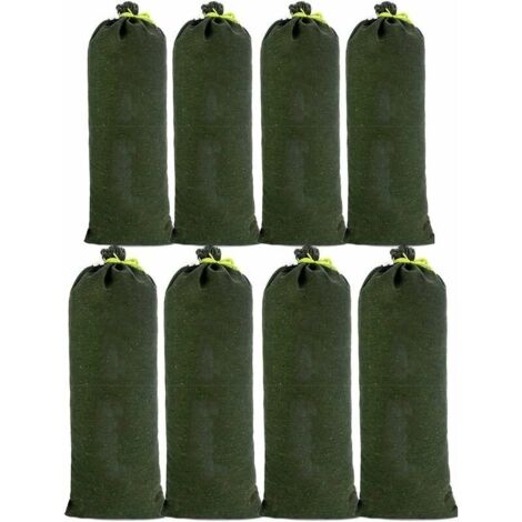 8pcs amélioré sac de sable en toile indélébile anti - inondation et anti - sable pour le drainage 30 70cm dans le garage, magasin, école, gare, bâtiment, usine, entrepôt (1/4)