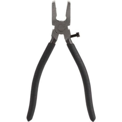 Pince à briser le verre avec vis, outils de coupe à buse plate de conception ergonomique réglable (1/4)