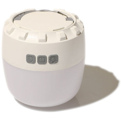 Lanterne de Camping , LED Lampe de Camping avec Rechargeable 3200mAh et 3 Modes d'éclairage Lanterne de torche de Camping pour la Randonnée , la Pêche , les Coupures de Courant à la Maison (1/4)