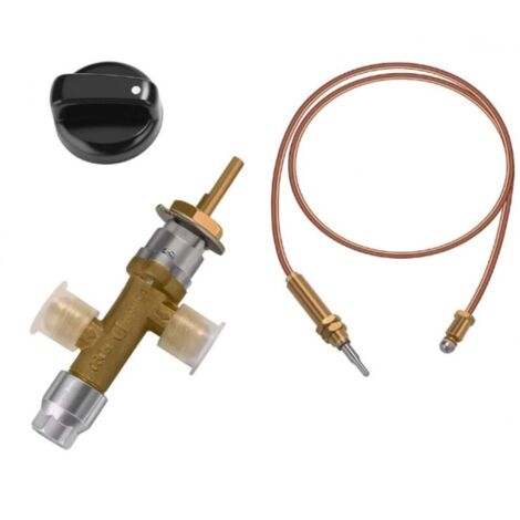 Kit de soupape de contrôle de sécurité pour foyer au gaz propane GPL basse pression (1/4)