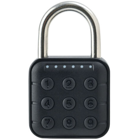 Serrure à combinaison pour casier, serrure de casier et serrure de casier de gym – Haute sécurité, facile à utiliser pour la gym, l'école, les voyages, l'extérieur (Gris) (1/4)