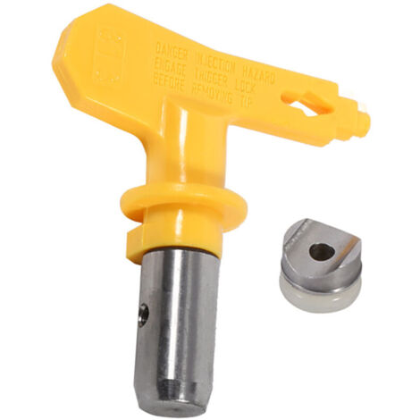 Accessoires de pointe de buse de pistolet de pulvérisation sans air en acier au tungstène réversibles utiles Home Graden 313 (1/4)