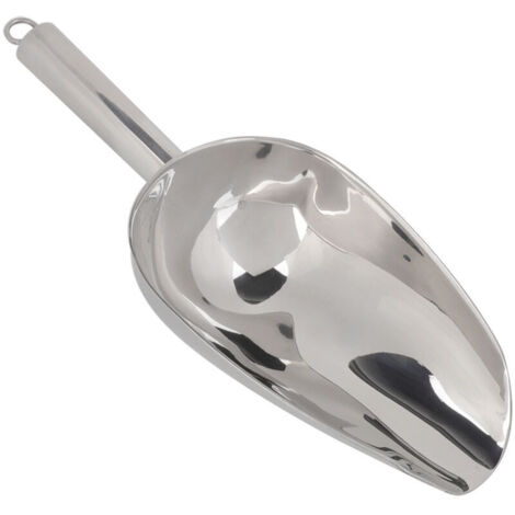 Scoop de Glace de Nourriture, Scoop de Services Publics Multifonctionnels en Acier Inoxydable pour Grains de café à la Pelle de Fruits Séchés pour Le Bar de la Fête de Mariage (12 onces) (1/4)