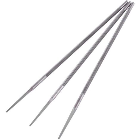 Lot de 3 Limes Rondes pour Tronçonneuse 4,8 mm Lime Tronconneuse (4 mm/4,8 mm/5,5 mm en option) (4,8 mm) (1/4)