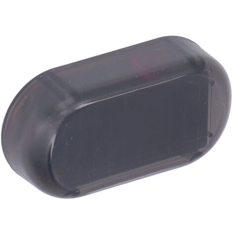 Voyant d'avertissement d'énergie solaire de voiture antivol LED Flash lampe stroboscopique Port USB universel pour voiture camionnette SUVRed (1/4)
