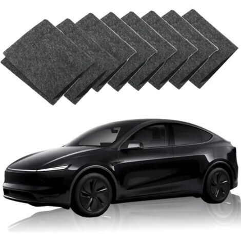 8 Pièces Nano Sparkle Cloth pour Efface Rayure Voiture, Tissu Réparation de Rayures Légeres, Efface Rayures Car avec Fonction Auto-Polissage pour Tous Véhicules (Voiture, Moto, Camion)