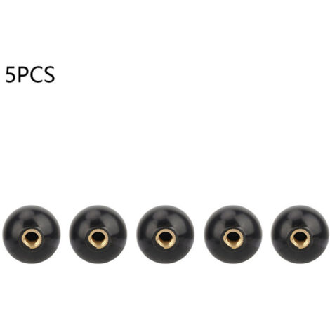 5 pièces BM10 32 construit en cuivre vis écrou rond bakélite boule bouton poignée (1/4)