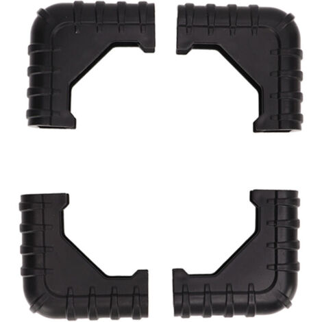 4 pièces chaise jambe protecteurs de sol antidérapant Camping en plein air chaise pliante jambe couvre pied coussinets de protection casquettes