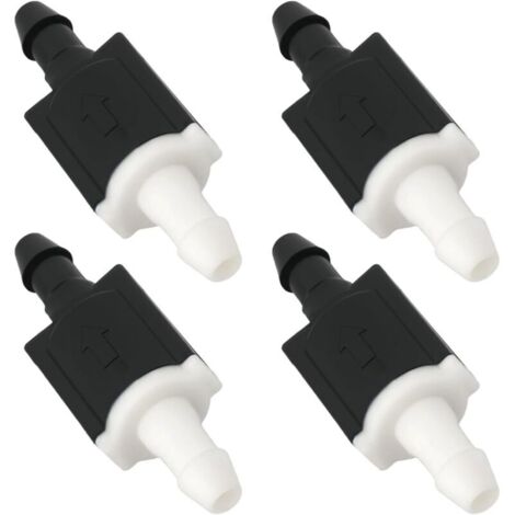 Lot de 4 Clapets Anti Retour pour Lave Glace de Pare Brise 85321-26020 8532126020 1K6863447A Compatible avec Toyota 41x14mm